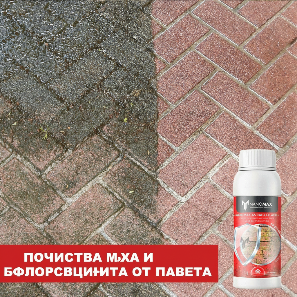 Дезинфектант за плесен по стени, плесени, зелени ефлоресценции, NanoMax, 750 мл