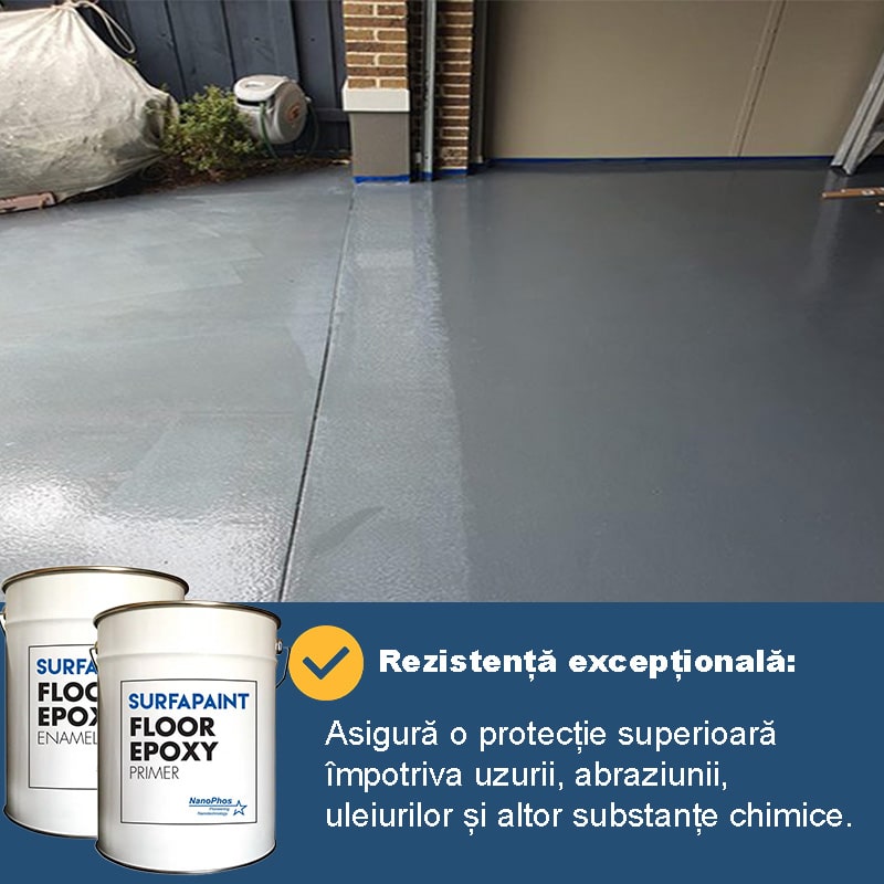Garage Floor Epoxy Kit - Primer and Paint 6 KG | Resistance and Protection