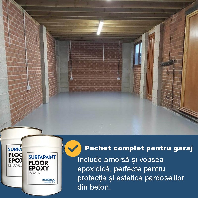 Garage Floor Epoxy Kit - Primer and Paint 6 KG | Resistance and Protection