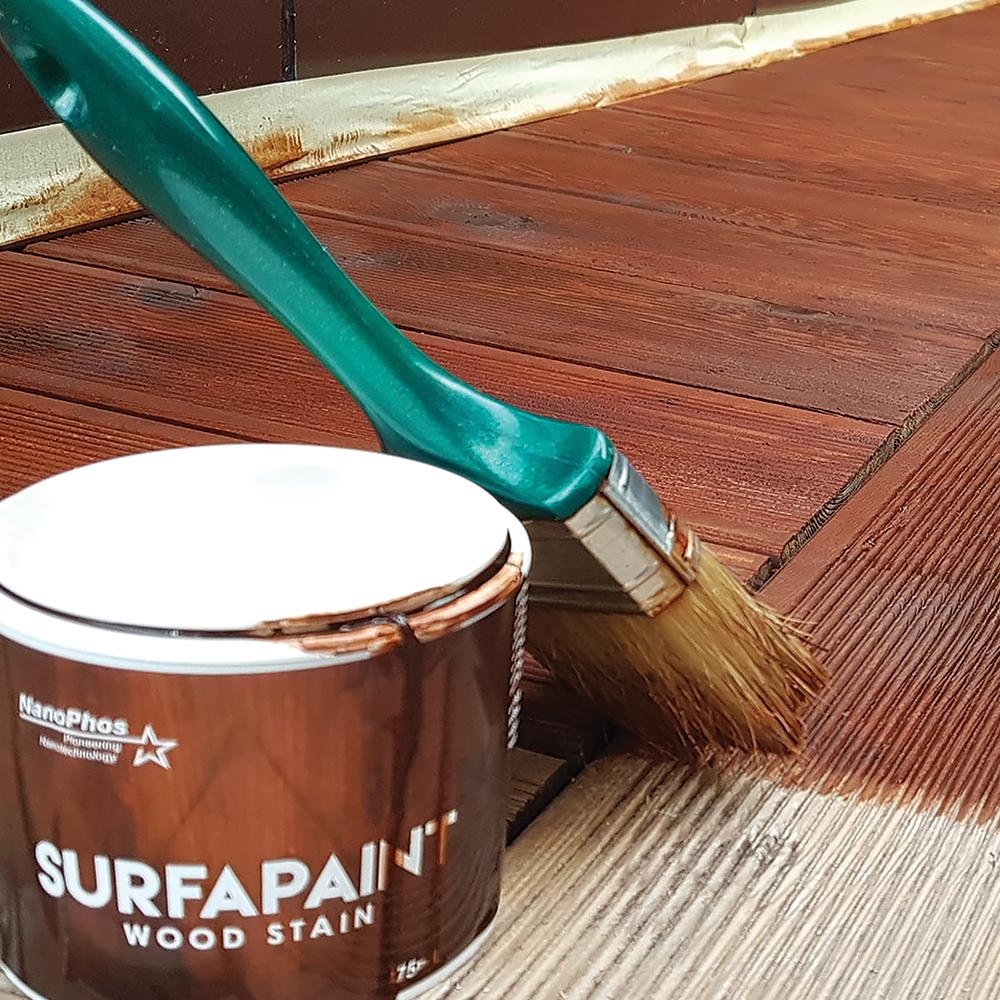 Wood impregnating paint, stain for wood, Interior/exterior protection, NanoPhos, 750 ml