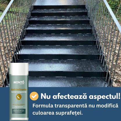 Monto Spray 400ml – Protecție Antiderapantă pentru Piatra, Gresie și Trepte, Uz Interior și Exterior
