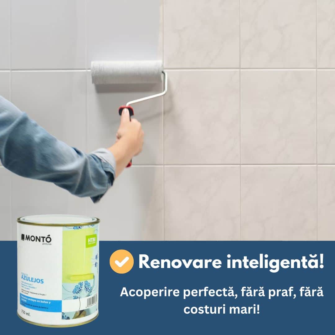 Polyurethane-based Tile Paint - Maximum Resistance &amp; Perfect Adhesion, Monto, 750 ml