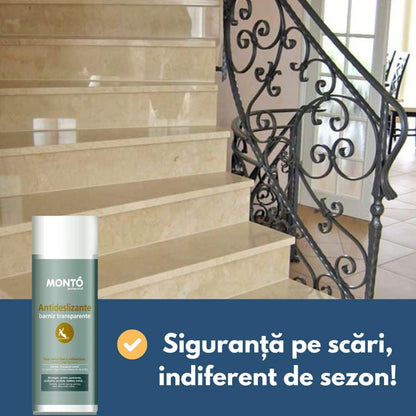 Monto Spray 400ml – Protecție Antiderapantă pentru Piatra, Gresie și Trepte, Uz Interior și Exterior