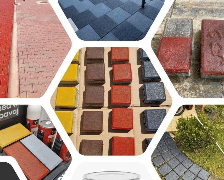 Vopsea pentru Pavaj si Beton, Protectie Hidrofoba, UV si Pete, NanoMax