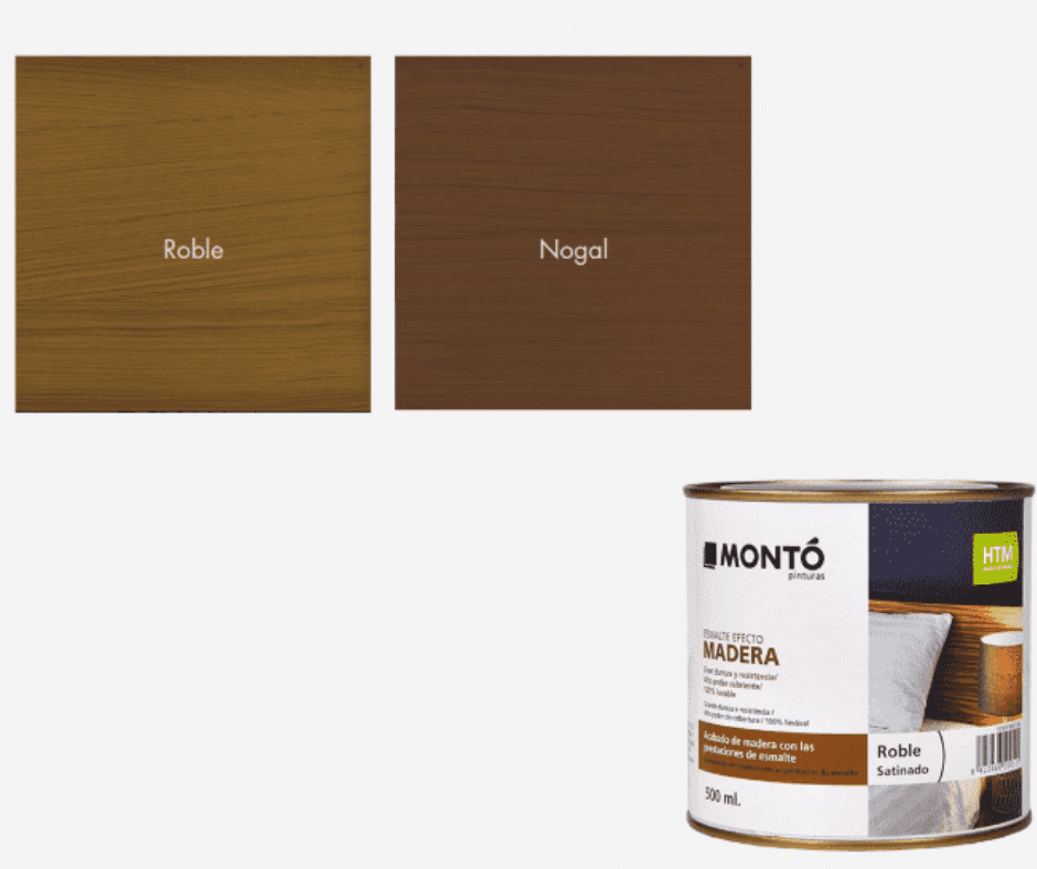 Vopsea Universală cu Efect de Lemn Natural – Pentru Lemn, Plastic și Metal, Monto, 500ml