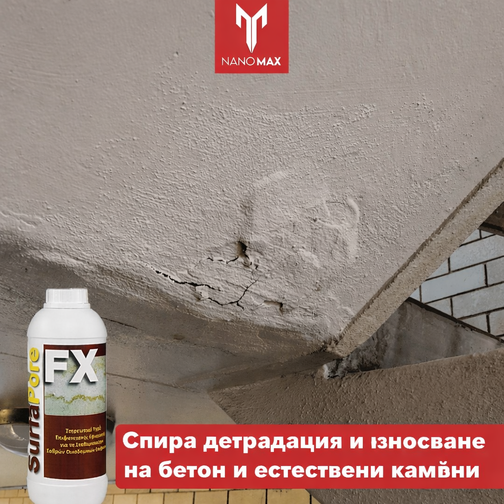Intaritor degradare macinare beton Stabilizator SurfaPore FX WB - Nanomax