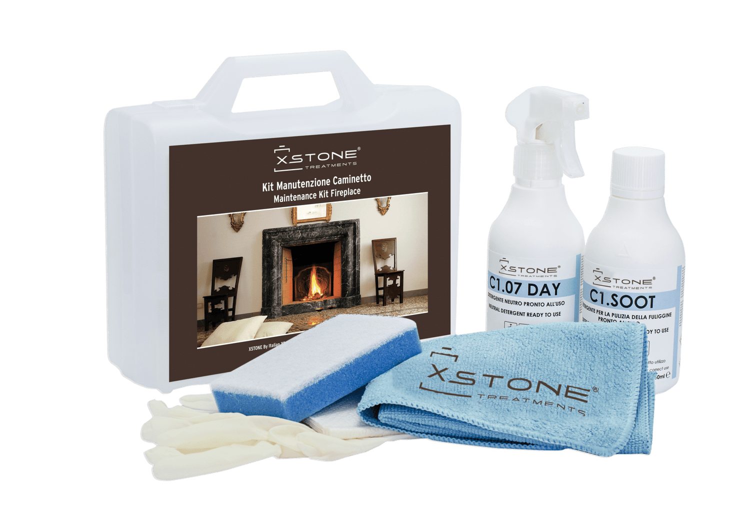 KIT COMPLET PROFESIONAL detergent curatare depuneri murdărie grăsimi - Nanomax