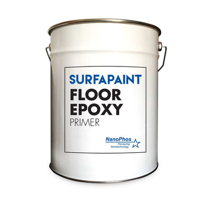 Primer epoxidic bicomponent SurfaPaint Nanomax pentru pardoseli, 5L, metalic.