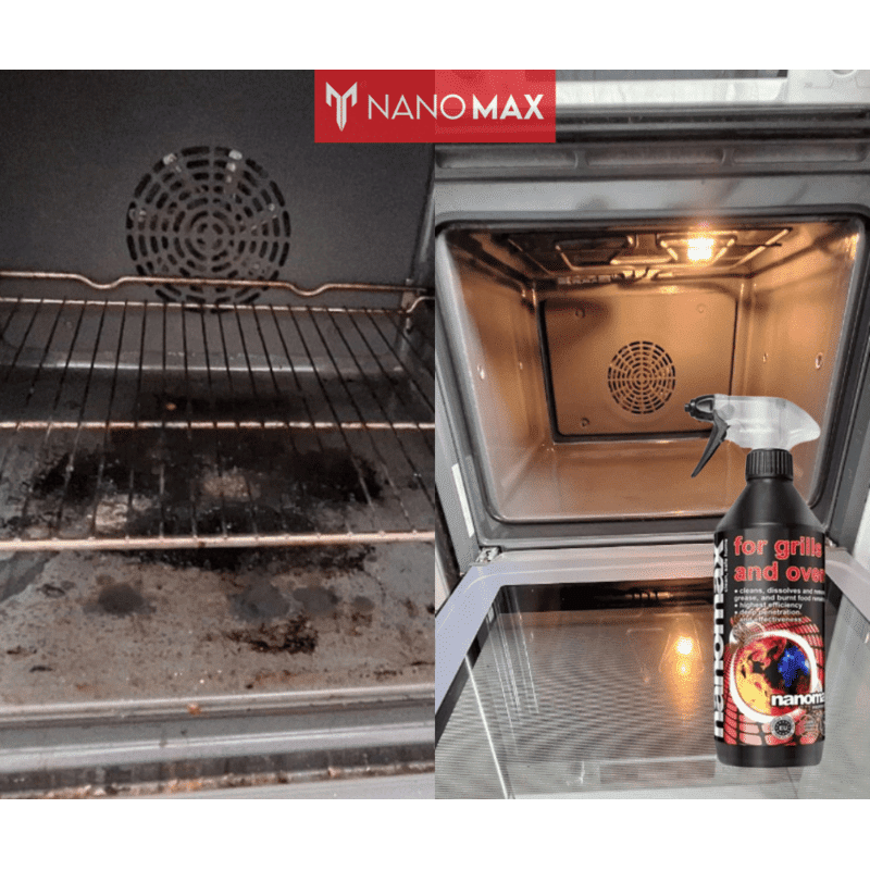 КОМПЛЕКТ ЗА КУХНЯ, Професионален препарат за почистване на котлони, фурни, грил 500 мл + Декалцификатор и дезинфектант за кафеварки, чайници, съдомиялни, мивки, вани 1 л