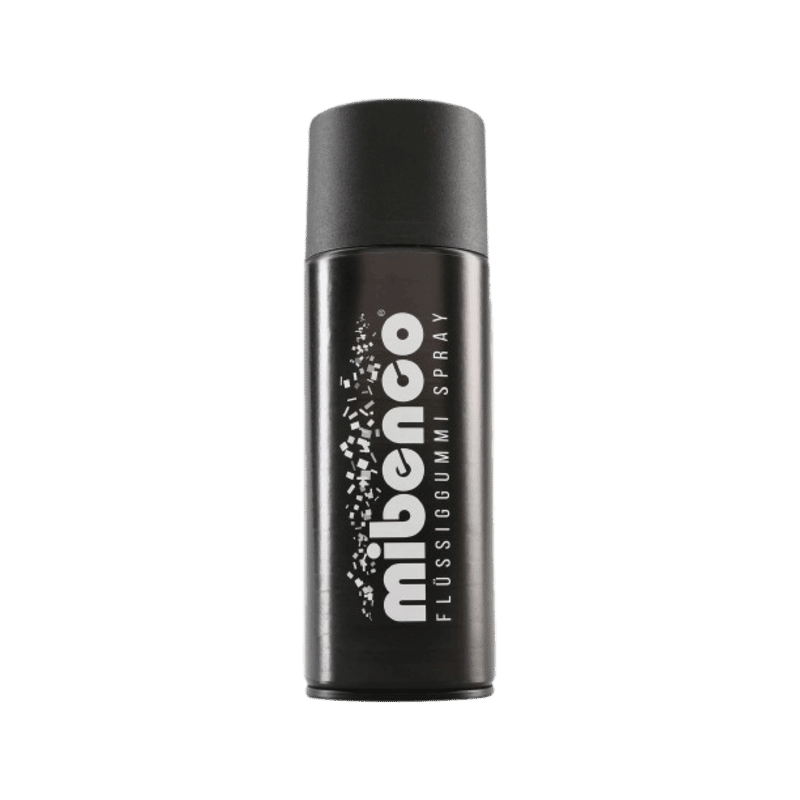 Гумиран течен спрей с УЛТРА ЗАЩИТА за превозни средства, индустриални зони, метал, дърво, пластмаса, стъкло, камък, UV защита, абразия, устойчив на атмосферни влияния, киселиноустойчив, Mibenco, 400 мл 