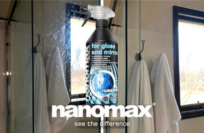 Detergent profesional pentru geamuri si inox, Nanomax