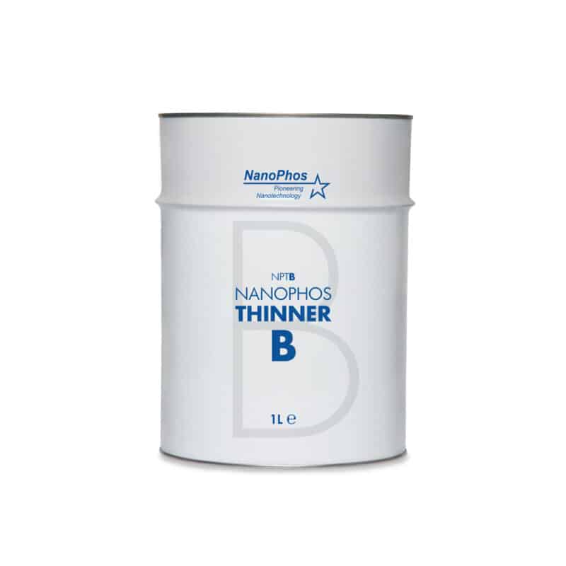 Solvent acrylic paints for vinyl, alkyd, polyurethane paints, Thinner B, Nanophos 1L