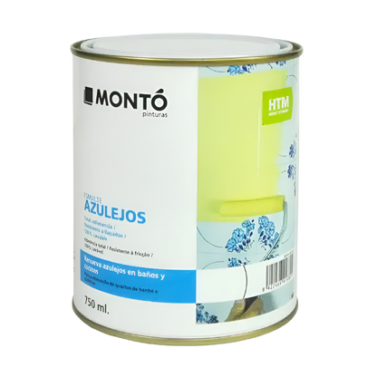 Polyurethane-based Tile Paint - Maximum Resistance &amp; Perfect Adhesion, Monto, 750 ml