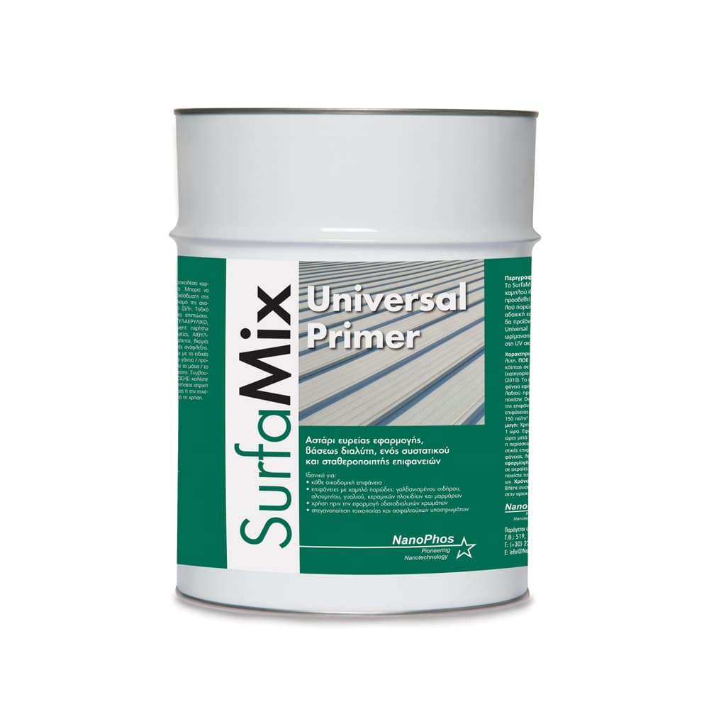 Solvent-based UNIVERSAL Primer/Grund for the preparation of porous and poorly absorbent surfaces, Surfamix UNIVERSAL, 5L
