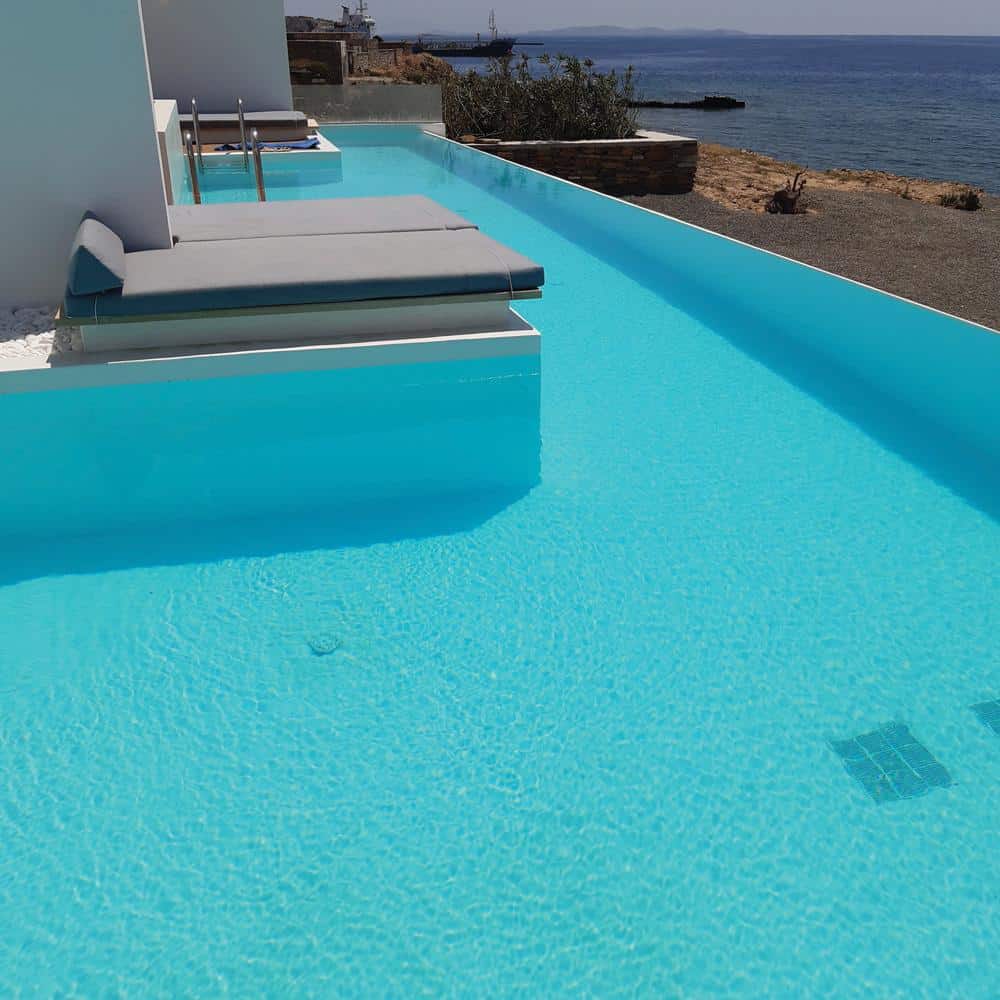 Двукомпонентна епоксидна боя за басейни, на основата на разтворител, SurfaPaint Epoxy Enamel, Nanophos 5L