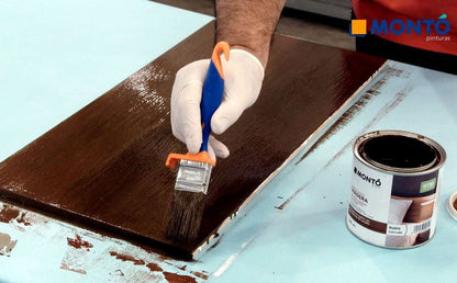 Universal Paint with Natural Wood Effect – For Wood, Plastic and Metal, Monto, 500ml
